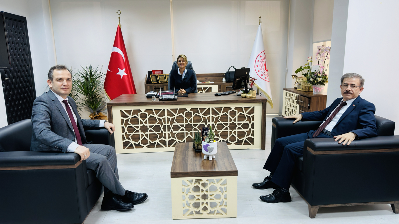 İl Müdürümüz Emine BÖÇKÜN'e Ziyaret 