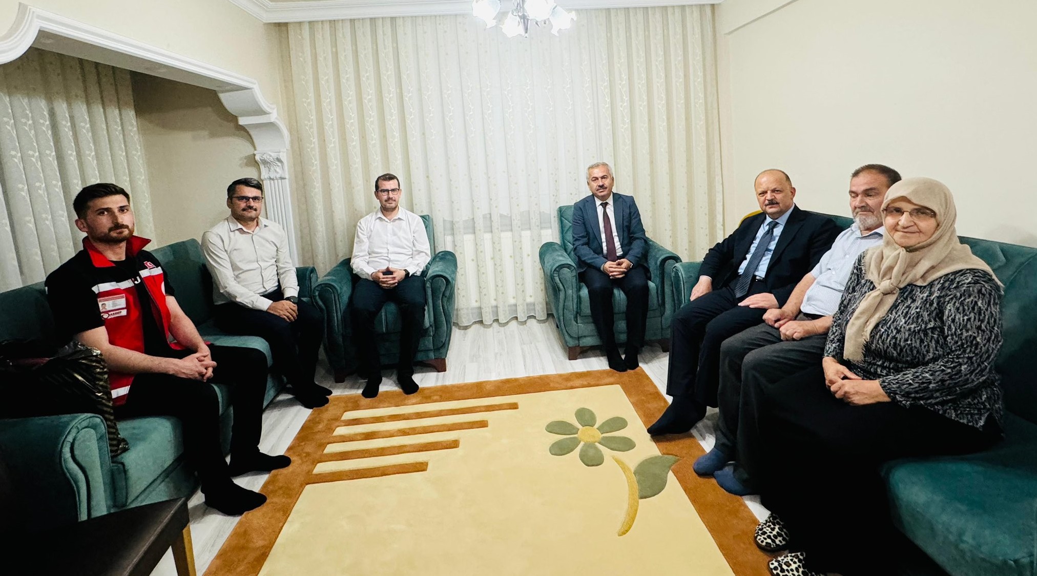 Valimiz Sayın Meftun Dallı'dan 15 Temmuz Gazimiz Ufuk Yazıcı’nın Kıymetli Ailesine Ziyaret