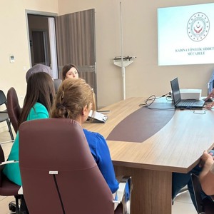 Tosya SHM'den İlçe Sağlık Müdürlüğü Personellerine Kadına Yönelik Şiddetle Mücadele Eğitimi - fotoğraf 1