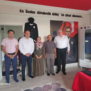 ŞEHİT AİLELERİNE ZİYARETLERİMİZ DEVAM EDİYOR - fotoğraf 3
