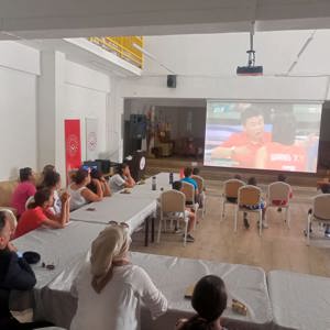 Çocuklarımızla Voleybol Milli Takımımızın Çeyrek Final Heyecanına Ortak Olduk. - fotoğraf 1