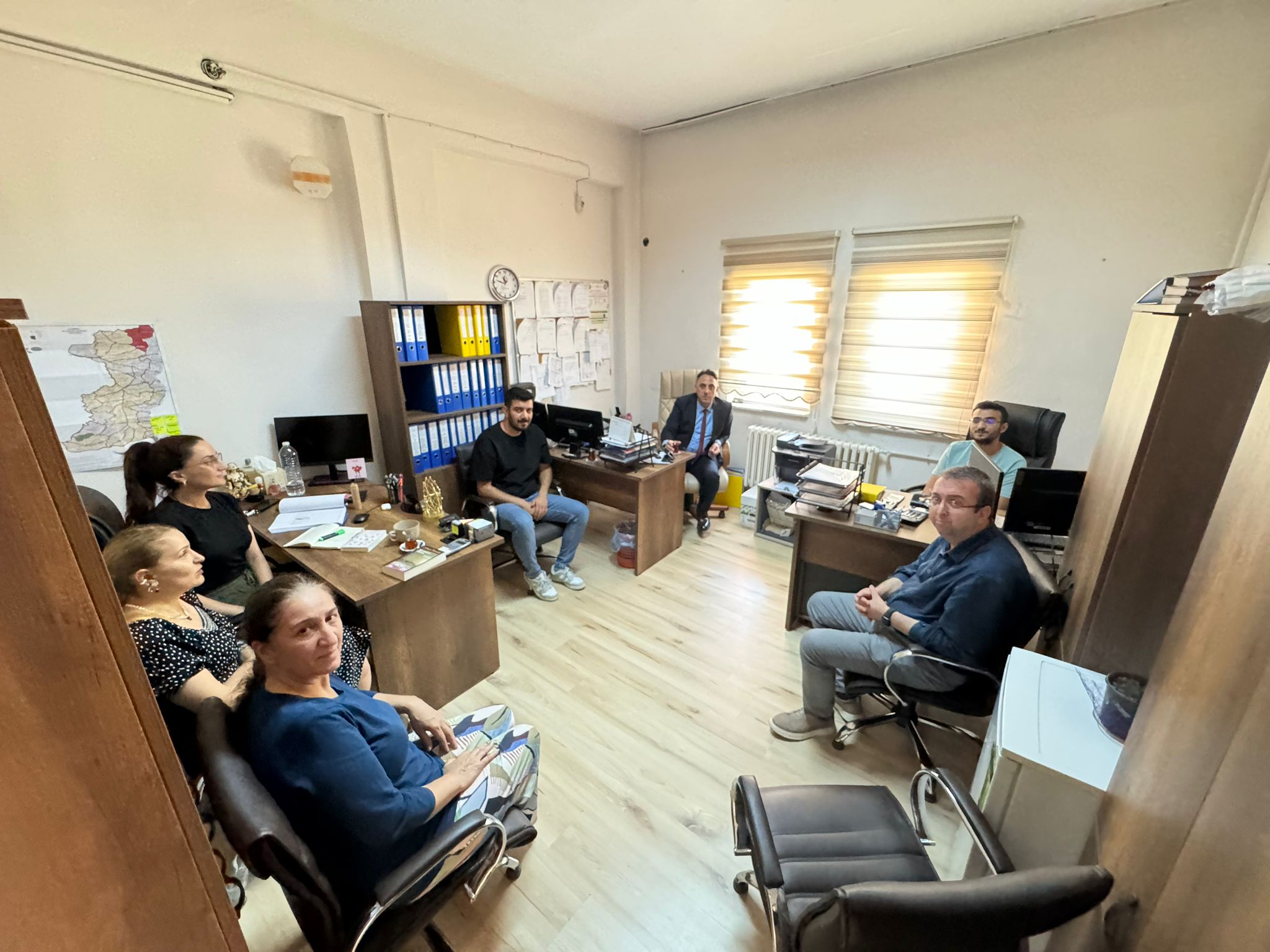 Hizmet Birimleri İle İstişare Toplantısı Yapıldı.