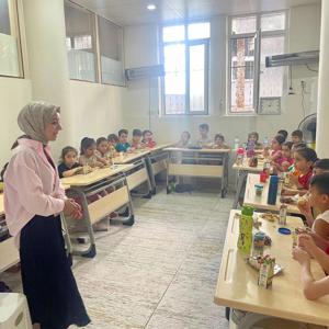 Mahalle Sosyal Hizmet Uygulaması Yaz Kurslarında Eğitim Gören Çocuklarla - fotoğraf 5