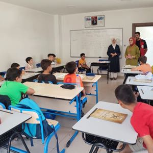 Mahalle Sosyal Hizmet Uygulaması Yaz Kurslarında Eğitim Gören Çocuklarla - fotoğraf 11