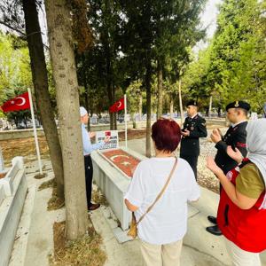 Şehit Türker Doğan GÜLERCE kabri başında anıldı. - fotoğraf 3