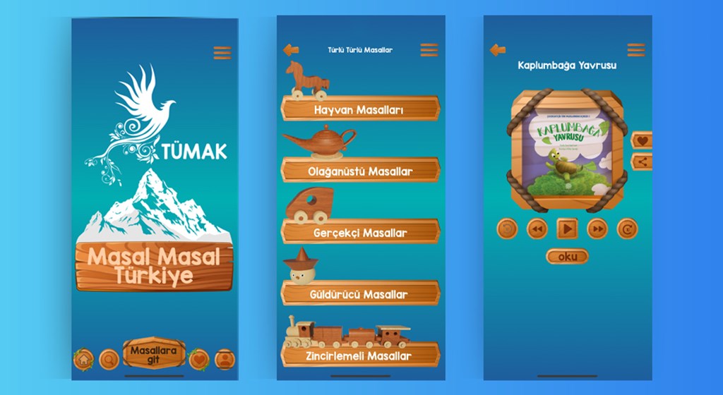 Çocuklara özel masal uygulaması geliştirildi