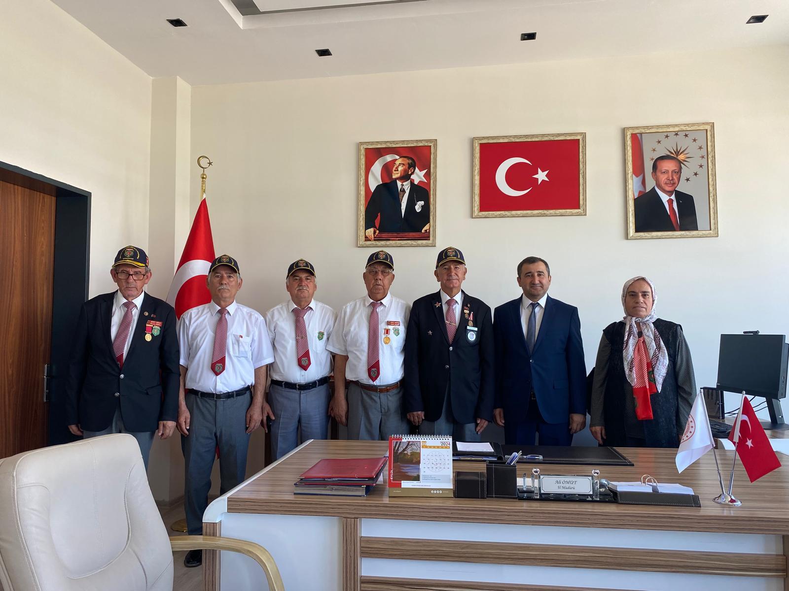 Türkiye Harp Malulü Gaziler, Şehit, Dul ve Yetimleri Derneği Çanakkale Şubesi Ziyareti