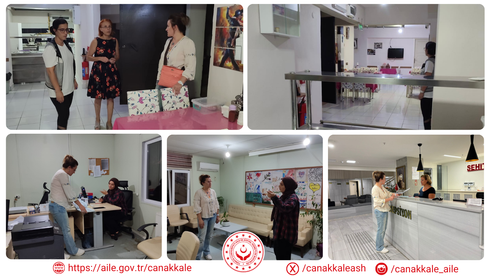 ŞÖNİM, Kadın Konukevi, Şehit Yakınları ve Gazi Evinde Denetim Gerçekleştirildi