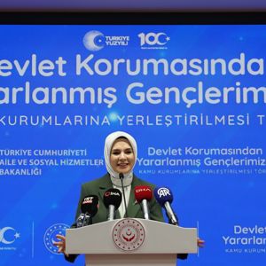 Aile ve Sosyal Hizmetler Bakanımız Göktaş, Devlet Korumasından Yararlanmış Gençlerin Kamu Kurumlarına Yerleştirilmesi Töreni'ne katıldı - fotoğraf 1