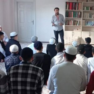 Hicret Erkek Kur'an Kursu kursiyerlerine ve personellerine “Evlilik Öncesi Eğitim”eğitimi - fotoğraf 2