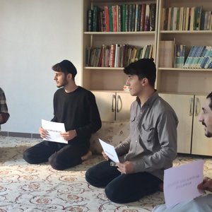 Hicret Erkek Kur'an Kursu kursiyerlerine ve personellerine “Evlilik Öncesi Eğitim”eğitimi - fotoğraf 1