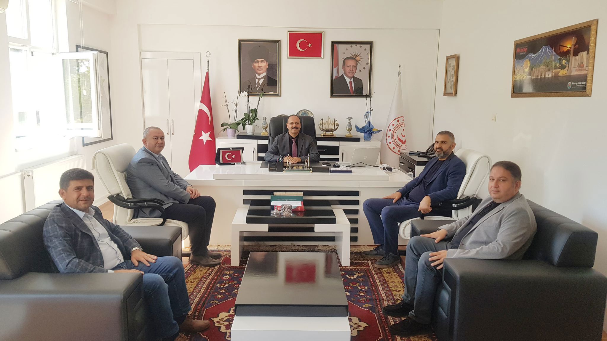 MÜSİAD AKSARAY İl Müdürümüz Sn.Nurettin ULAŞ'ı Makamında Ziyaret Etti. - fotoğraf 1