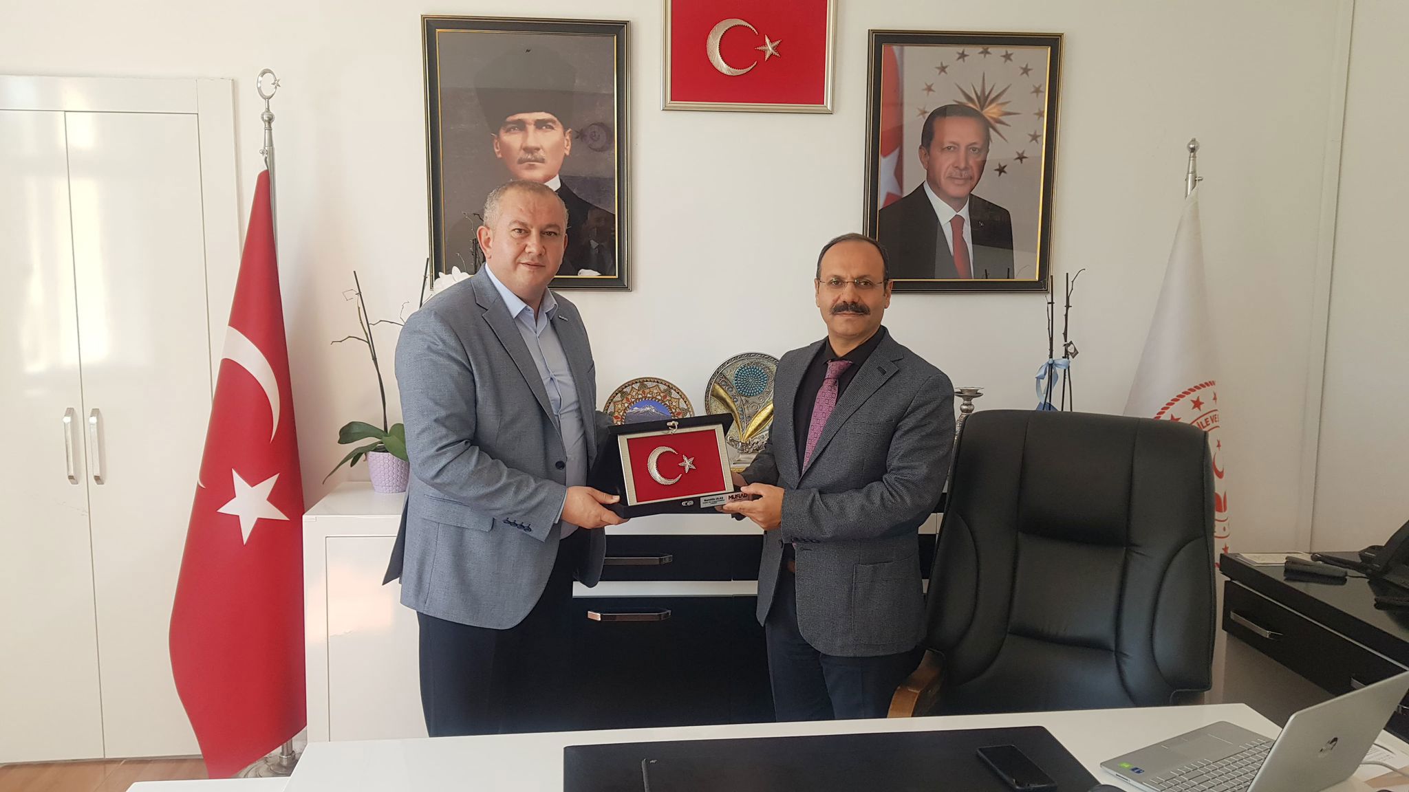 MÜSİAD AKSARAY İl Müdürümüz Sn.Nurettin ULAŞ'ı Makamında Ziyaret Etti. - fotoğraf 2