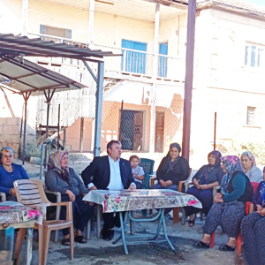 “Kahve Bizden Sohbet Sizden Projesi” kapsamında Köyyeri Köyü ziyareti - fotoğraf 2