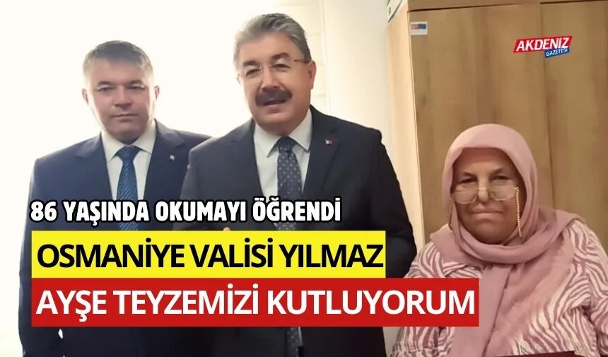 86 Yaşındaki Ayşe Aydoğan, Gündüz Bakım ve Aktif Yaşam Merkezinde Okuma Yazmayı Öğrendi