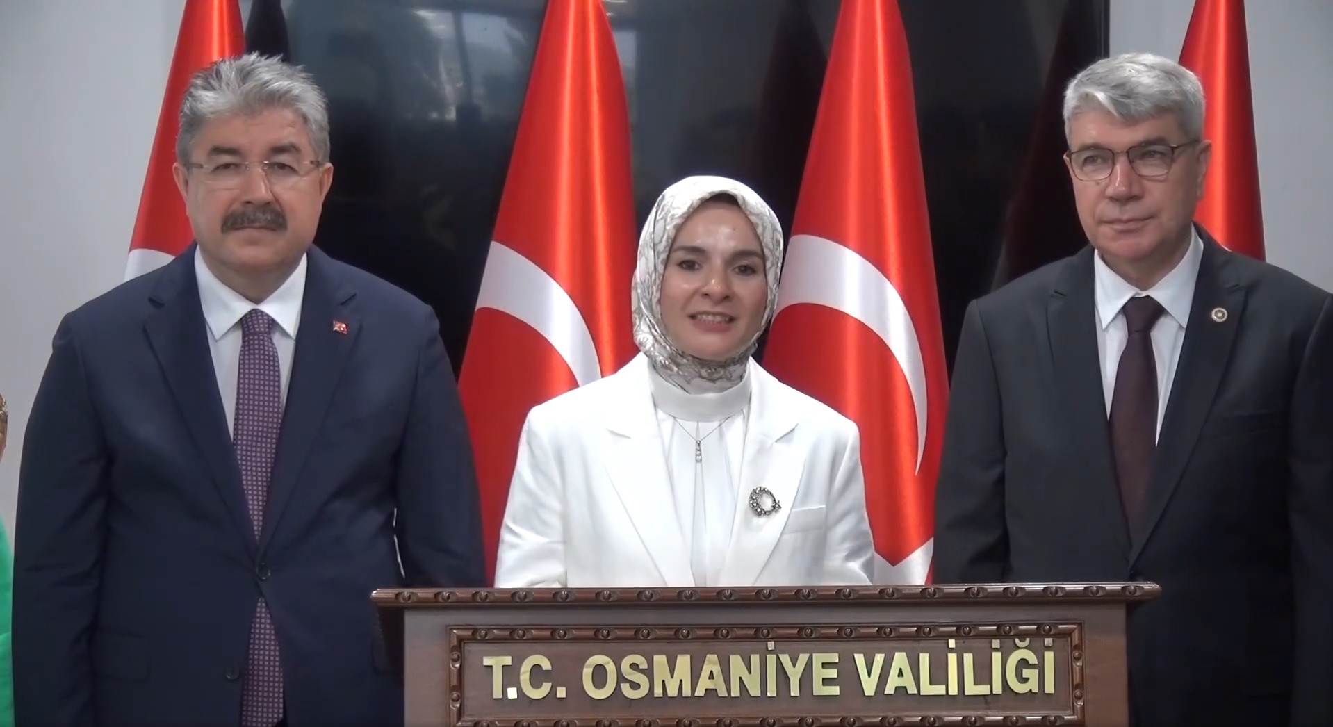 Aile ve Sosyal Hizmetler Bakanımız Sayın Mahinur Özdemir Göktaş, Osmaniye Valiliğini Ziyaret Etti