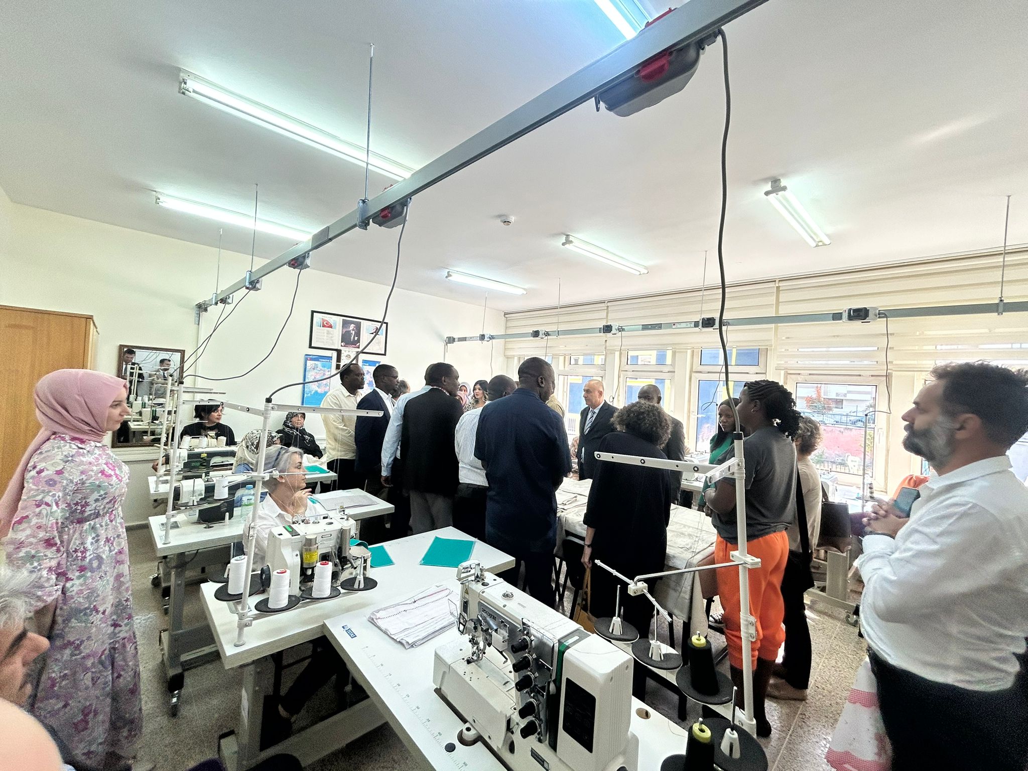 Zambiya Heyeti Genel Müdürlük Çalışmalarını Yerinde İnceledi