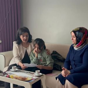 11 Ekim Dünya Kız Çocukları Günü Dolayısıyla Aile Ziyaretimiz. - fotoğraf 2