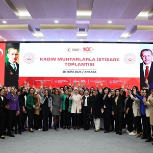Aile ve Sosyal Hizmetler Bakanımız Göktaş, Kadın Muhtarlarla İstişare Toplantısı'nda Buluştu - fotoğraf 1