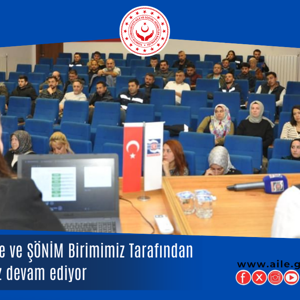 Koruyucu Aile ve ŞÖNİM Birimimiz Tarafından Eğitimlerimiz devam ediyor… - fotoğraf 1