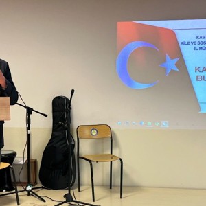 Kahraman Gazilerimiz ve Askerlerimiz Orhan Şaik Gökyay Güzel Sanatlar Lisesi Öğrencilerimizle Buluştu - fotoğraf 6