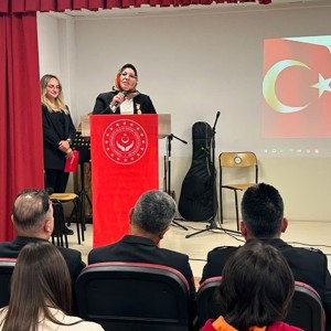 Kahraman Gazilerimiz ve Askerlerimiz Orhan Şaik Gökyay Güzel Sanatlar Lisesi Öğrencilerimizle Buluştu - fotoğraf 10