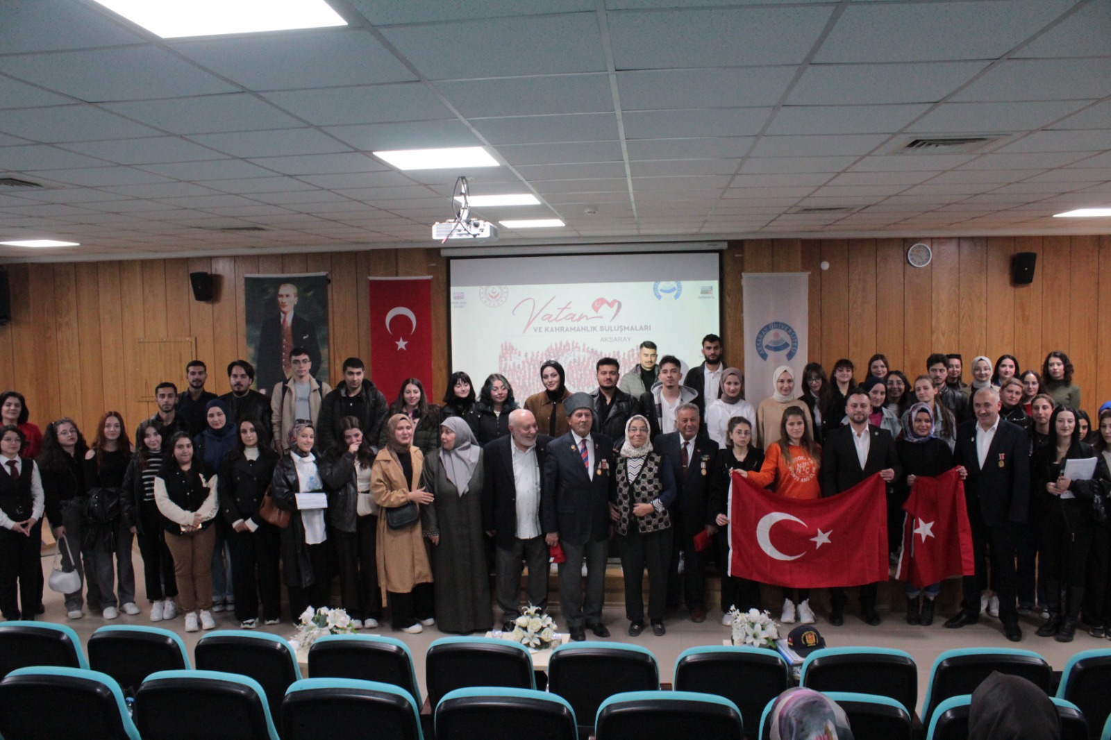 Aksaray Üniversitesi'nde Vatan Ve Kahramanlık Buluşmaları  Etkinliği Gerçekleştirildi. - fotoğraf 1