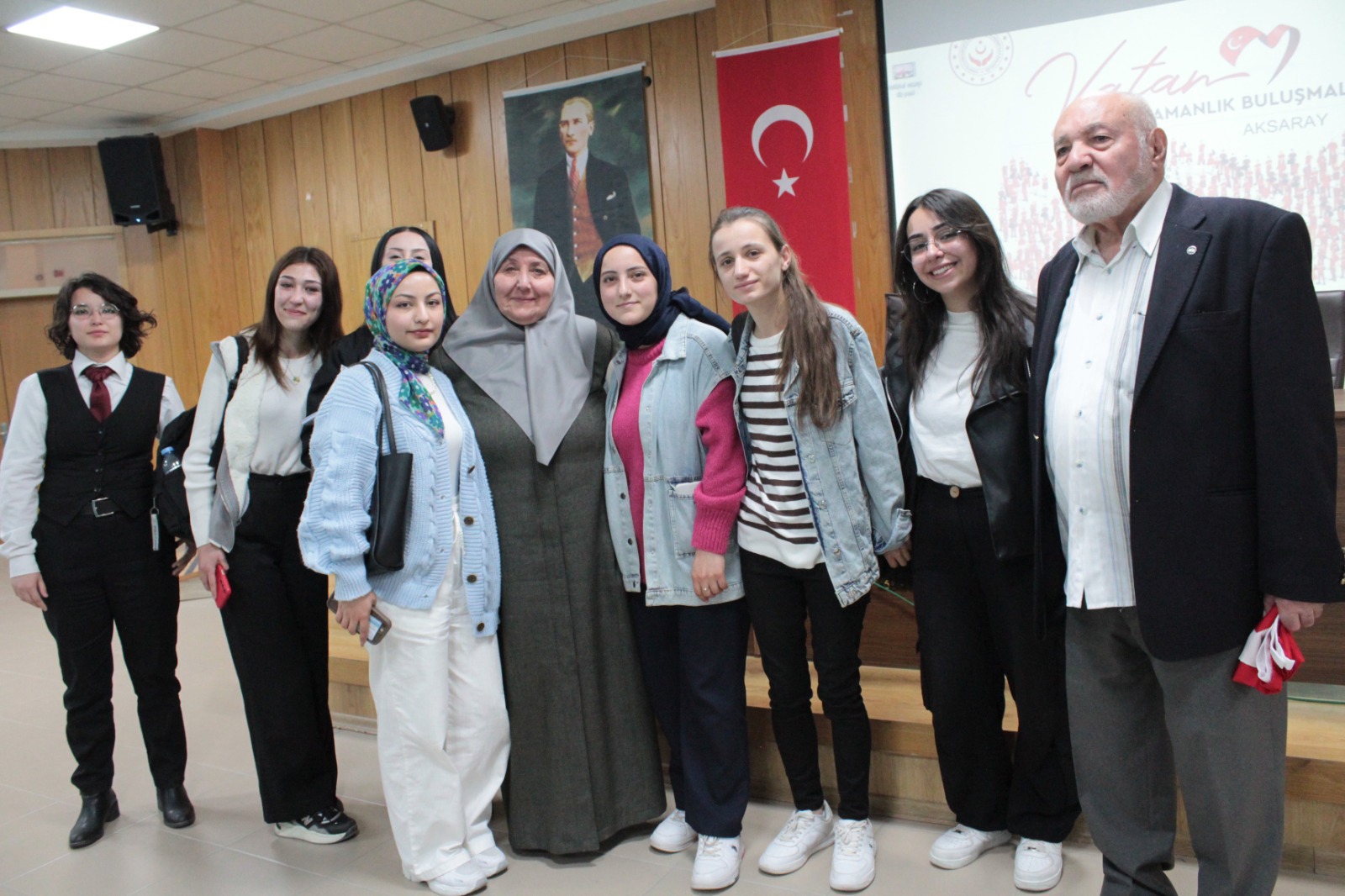 Aksaray Üniversitesi'nde Vatan Ve Kahramanlık Buluşmaları  Etkinliği Gerçekleştirildi. - fotoğraf 2