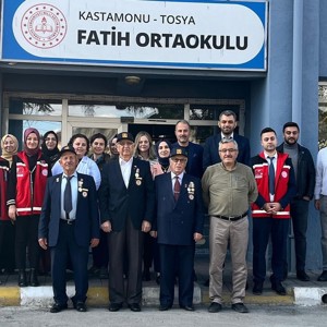 Tosya Fatih Ortaokulu Öğrencilerimiz Kahraman Gazilerimizle Buluştular - fotoğraf 7