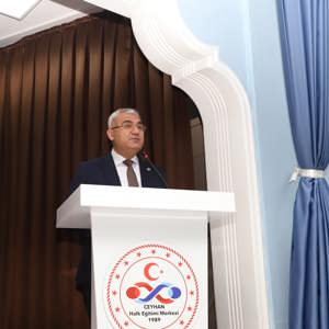 BAKANLIĞIMIZIN AİLEMİZ İSTİKBALİMİZ TEMASIYLA  İL MÜDÜRLÜĞÜMÜZ VE CEYHAN SOSYAL HİZMER MERKEZİ İŞBİRLİĞİ İLE DÜZENLENEN AİLE SÖYLEŞİSİ - fotoğraf 2
