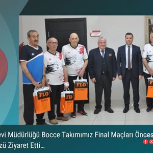Yücel Huzurevi Müdürlüğü Bocce Takımımız Final Maçları Öncesi İl Müdürümüzü Ziyaret Etti… - fotoğraf 1