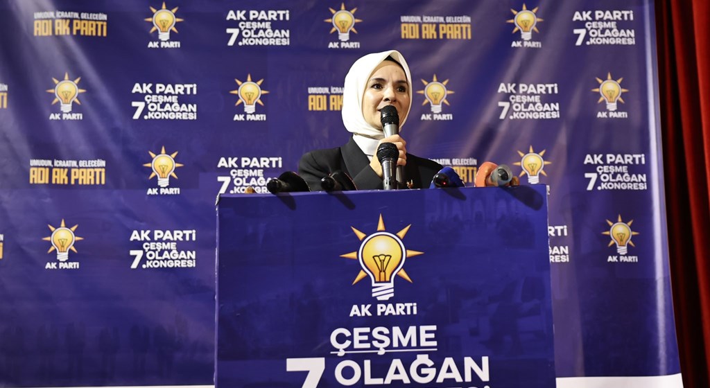 Aile ve Sosyal Hizmetler Bakanımız Göktaş, İzmir'de ilçe kongresinde konuştu