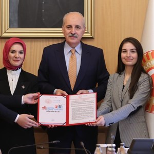 25. Ulusal Çocuk Forumu Sonuç Bildirgesi TBMM Başkanı Kurtulmuş’a takdim edildi - fotoğraf 1