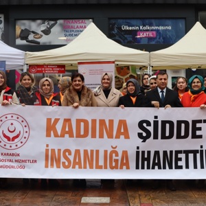 25 Kasım Kadına Yönelik Şiddete Karşı Uluslararası Mücadele Günü Etkinliklerimiz. - fotoğraf 13
