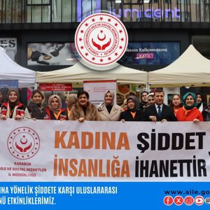 25 Kasım Kadına Yönelik Şiddete Karşı Uluslararası Mücadele Günü Etkinliklerimiz. - fotoğraf 1