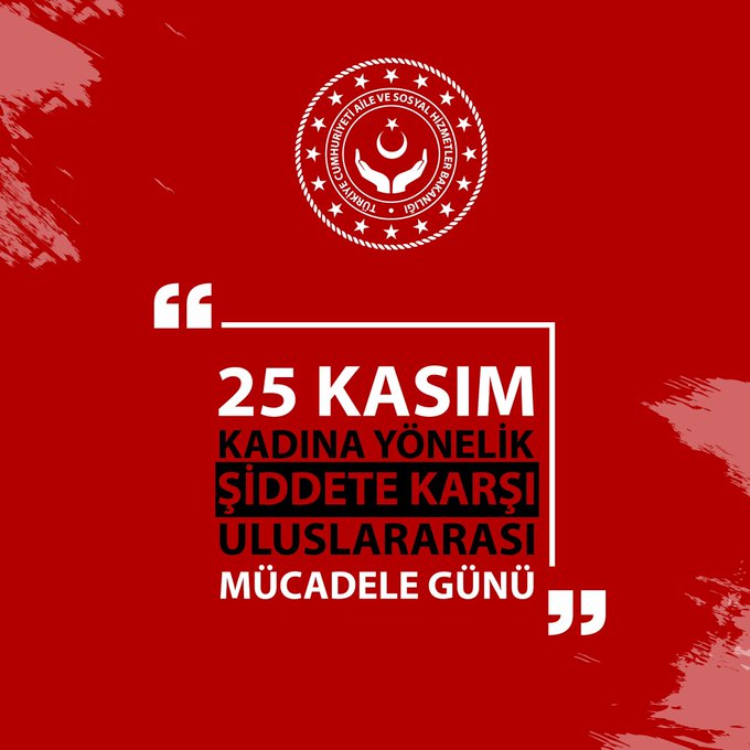 İl Müdürlüğümüze Bağlı Kuruluşlarımızla 25 Kasım Kadına Yönelik Şiddete Karşı Uluslararası Mücadele Gününde Farkındalık Çalışmaları Yaptık