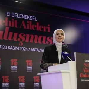 Aile ve Sosyal Hizmetler Bakanımız Göktaş, 8. Şehit Aileleri Buluşması'nda konuştu - fotoğraf 1