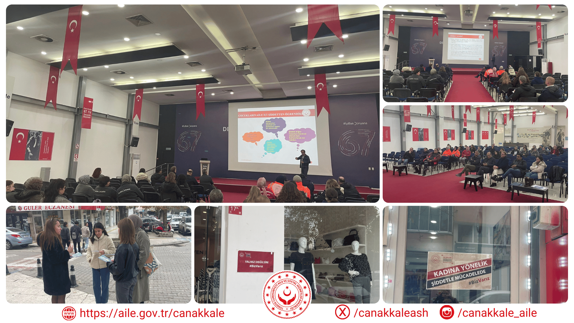 Kadına Yönelik Şiddetle Mücadelede Bilgilendirme Faaliyetlerimiz Devam Ediyor