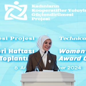 Aile ve Sosyal Hizmetler Bakanımız Göktaş, Kadın Kooperatifleri Haftası Ödül Törenleri ve Kapanış Toplantısı'nda konuştu: - fotoğraf 10