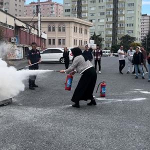 İl Müdürlüğümüze bağlı kuruluşlarımızda görev yapmakta olan personelimize yönelik  Afet ve Kaza durumları için çeşitli eğitim ve tatbikatlar gerçekleştirilmiştir.  - fotoğraf 2