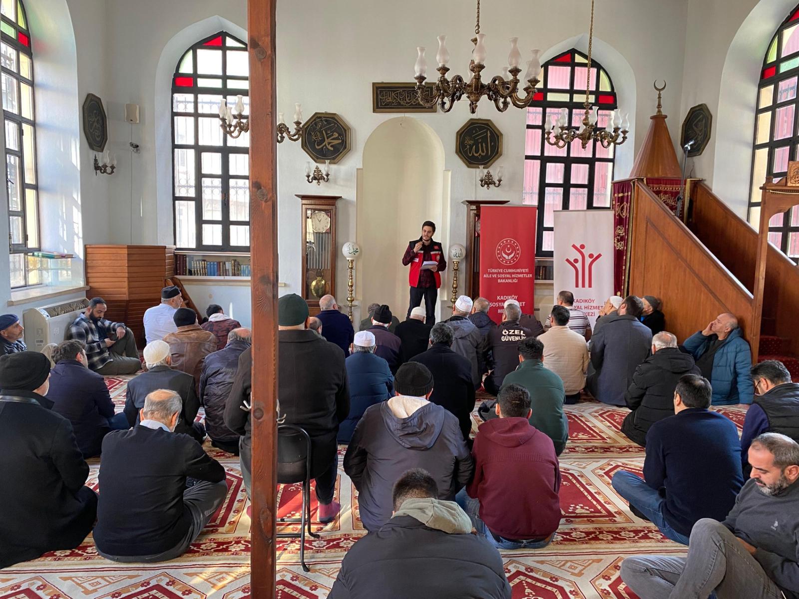 Bakanlığımızın Koruyucu ve Önleyici Hizmetleri kapsamında tüm ilçelerimizde vatandaşlarımıza yönelik Cuma Namazı öncesi seminerlerimiz devam etmektedir.