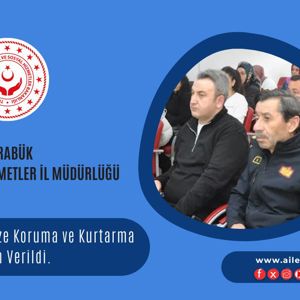 Personellerimize Koruma ve Kurtarma Alanında Eğitim Verildi... - fotoğraf 1