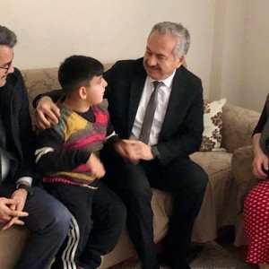 Taşköprü ilçemizde Engelli Evde Bakım Hizmetimizden Yararlanan Ailemize Ziyaret - fotoğraf 1