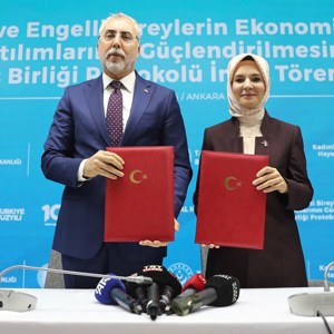 Kadın ve engellilerin sosyal hayata katılımlarının güçlendirilmesine yönelik iş birliği protokolü imzalandı - fotoğraf 2