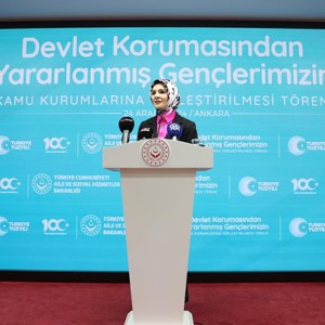 Bakanımız Göktaş, "Devlet Korumasından Yararlanmış Gençlerimizin Kamu Kurumlarına Yerleştirilmesi Kura Töreni"nde konuştu - fotoğraf 4