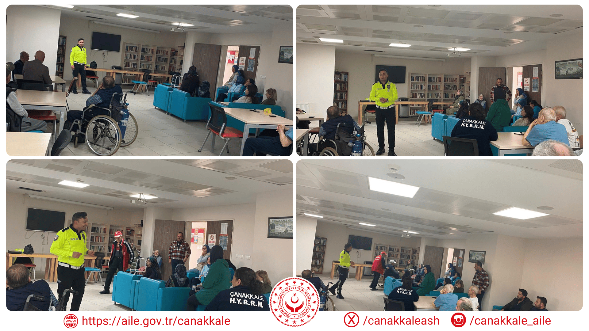 Çanakkale Huzurevi Trafik Eğitimi