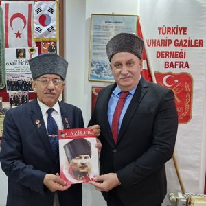 Bafra'daki Şehit Yakını Aileleri ve  Muharip Gazileri Ziyaret Edildi - fotoğraf 3
