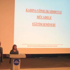 Kadına Yönelik Şiddetle Mücadele Semineri Veridi - fotoğraf 3