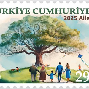"2025 Aile Yılı" konulu anma pulu ve ilk gün zarfı tedavüle sunuldu - fotoğraf 2