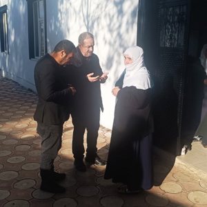 Yahya Özcan’ın  vefatı sebebiyle,Beşiri ilçemizde Özcan ailesine taziyede bulundu. - fotoğraf 2